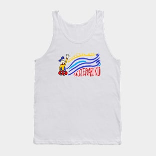 skateboard kid Tank Top